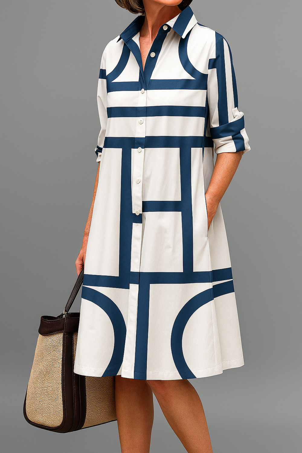 Sora | Refined and Elegant Midi Dress