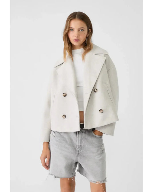 Adriana | Chaqueta cruzada elegante con botones - Camila Fashions