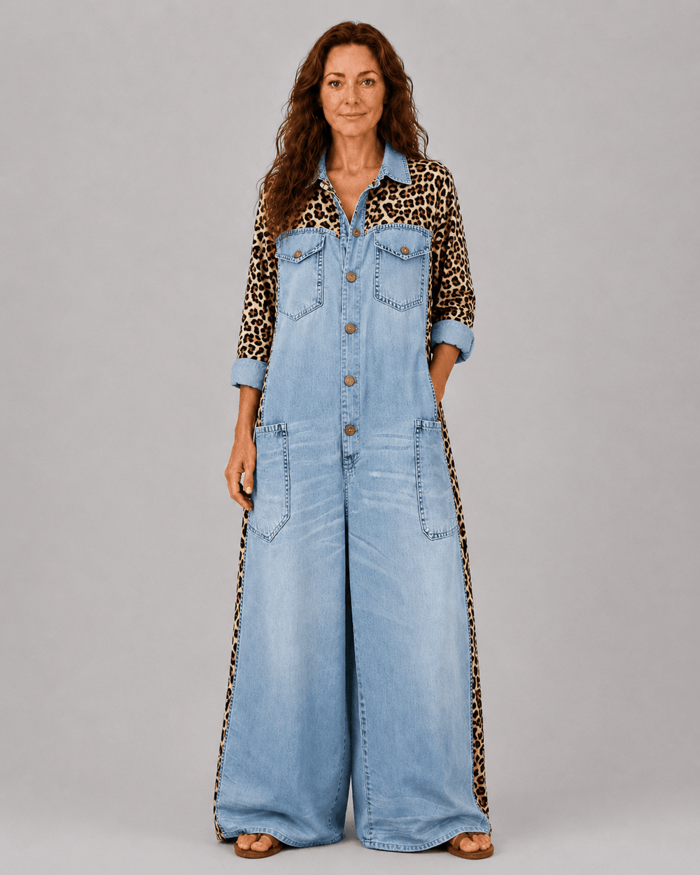 Amanda | Denim jumpsuit