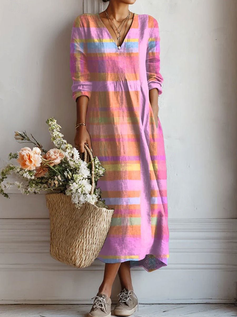 Sara | Vestido primaveral con estilo sin esfuerzo
