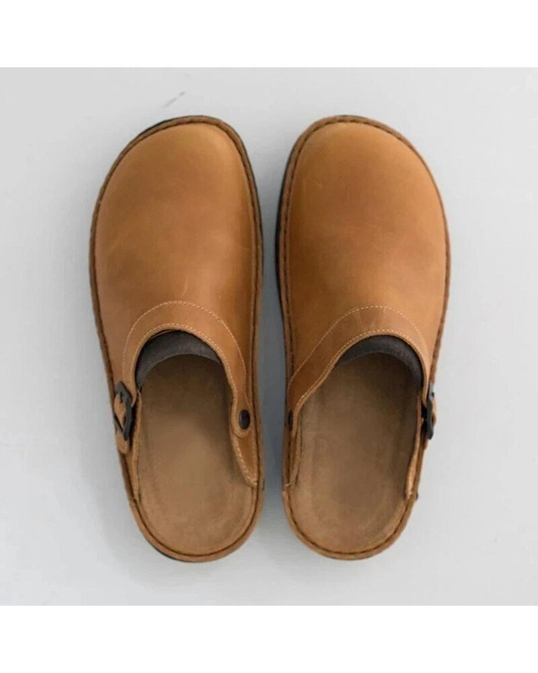 Lucas | Mocasines ortopédicos de piel para hombre - Camila Fashions