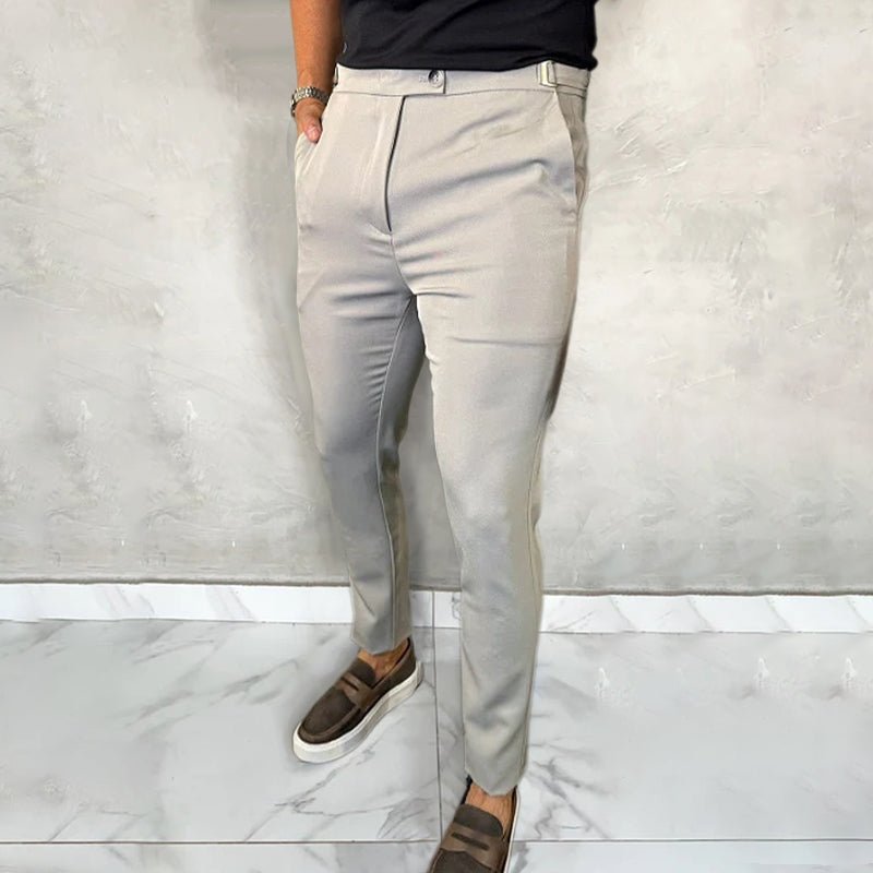 Álvaro - Pantalón masculino slim fit de Valerina Milano