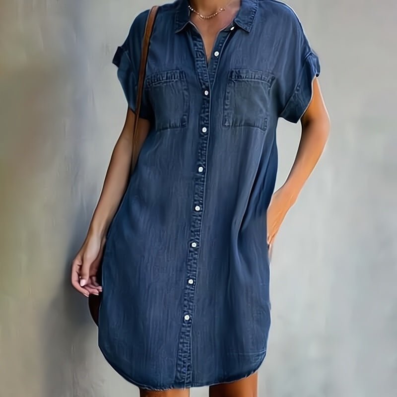 Helena | Vestido camisero abotonado