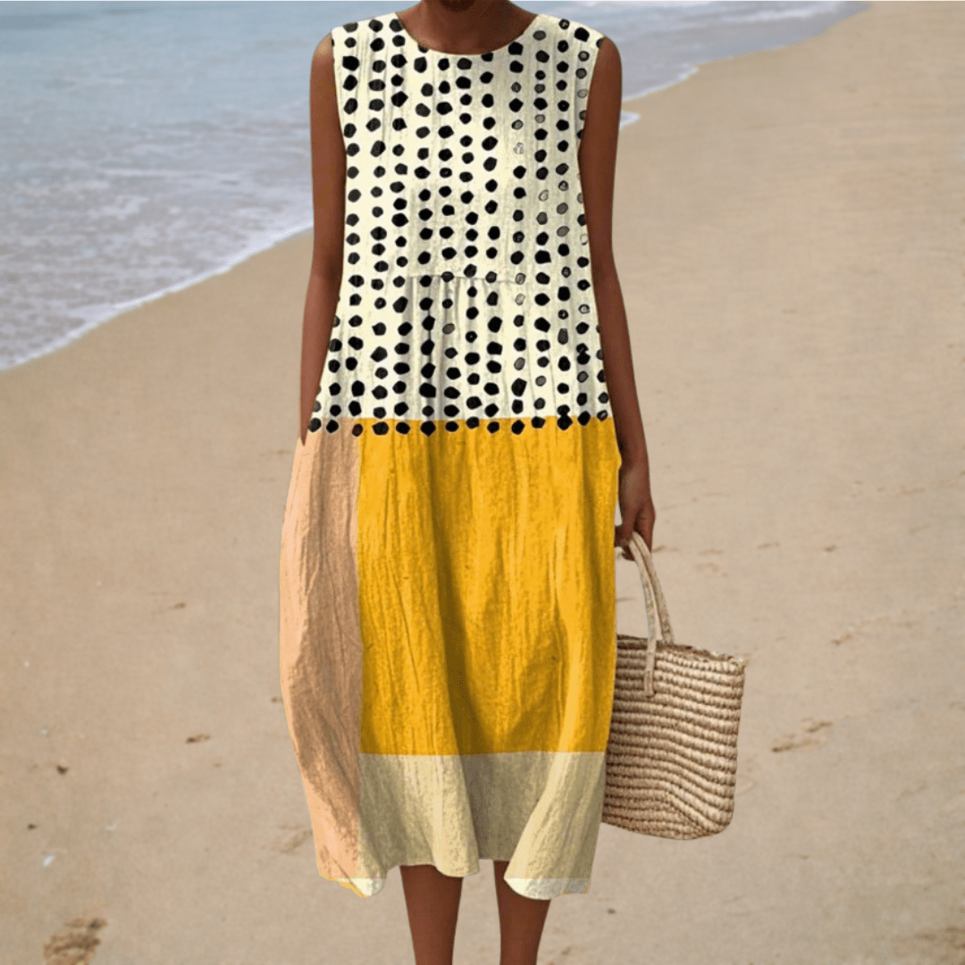 Vestido de verano cómodo sin mangas