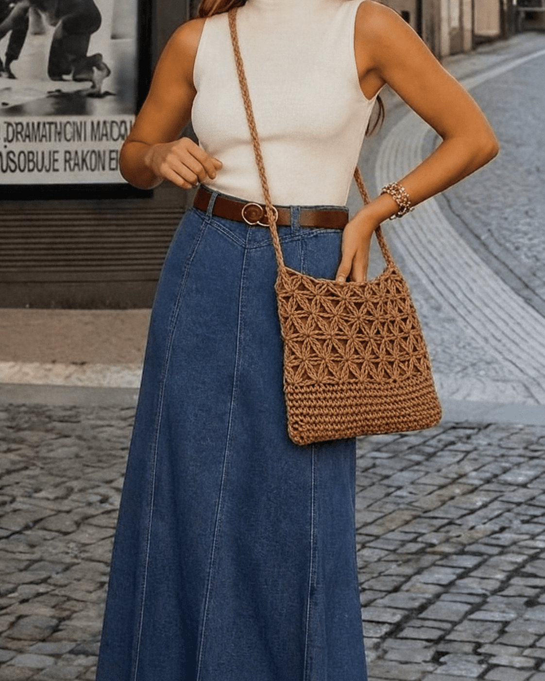 BOLSO MIMBRE - Camila Fashions