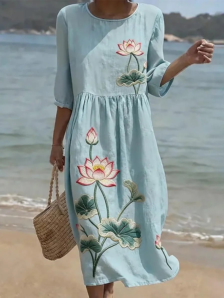 Maria | Vestido maxi elegante