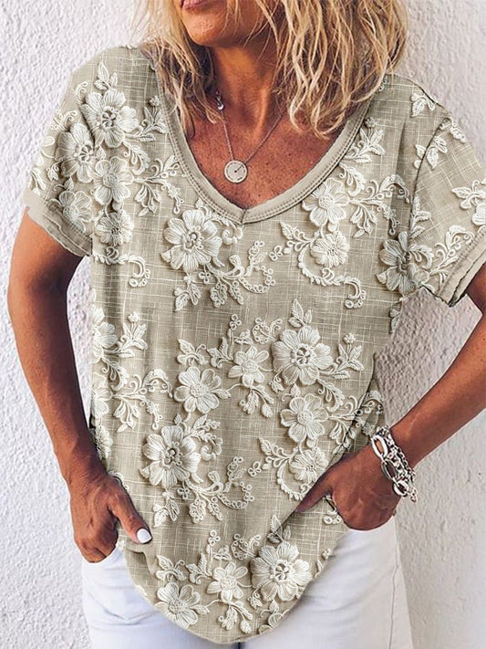 Alba™ Top Impreso Floral