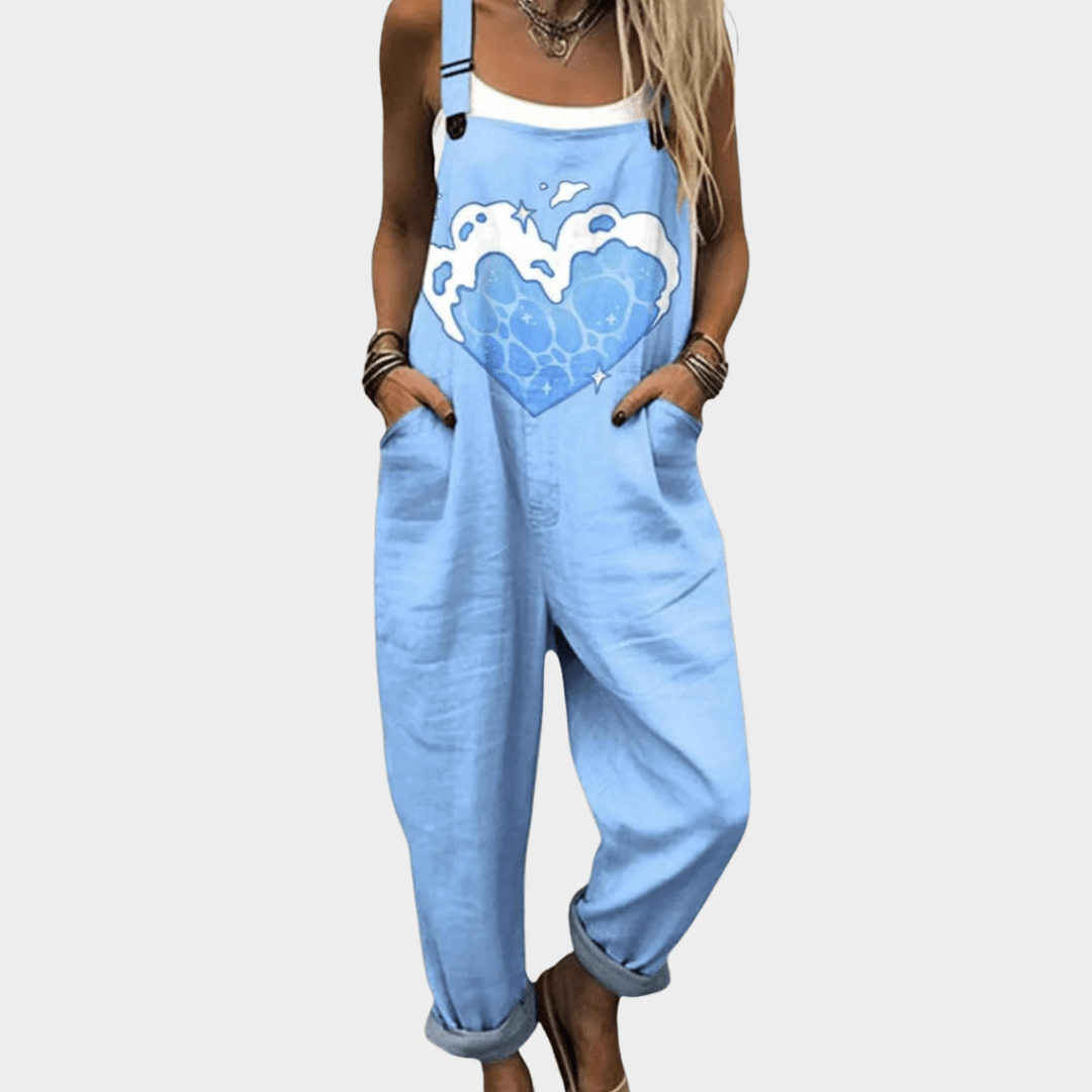 Peto estampado cómodo
