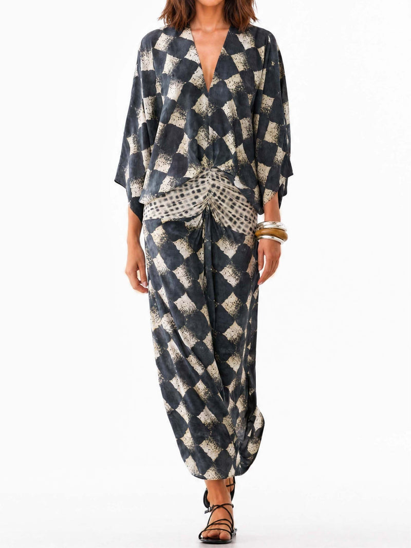 Maelia | Mediterranean Mosaic Dress