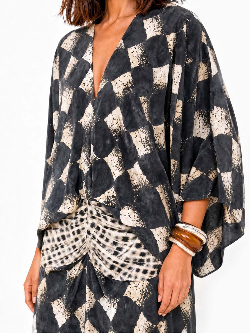 Maelia | Mediterranean Mosaic Dress