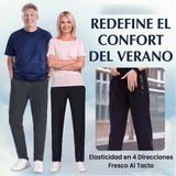 Noa - pantalón casual unisex, extremadamente suave y flexible con caída elegante