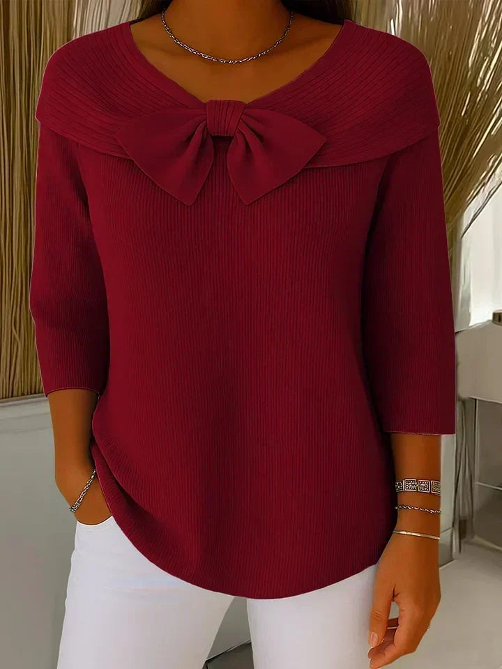 Trinidad | Maglione Girocollo con Fiocco