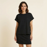 Lidia - Vestido de mujer de corte holgado con bolsillos