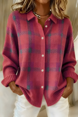 Candela | Cardigan a Quadri