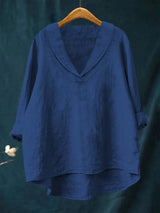 Hortense | Flowing V-neck Blouse