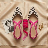 Fernanda | Ballerine Zebrate con Cinturino