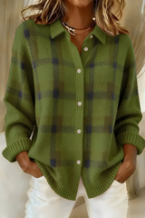 Candela | Cardigan a Quadri