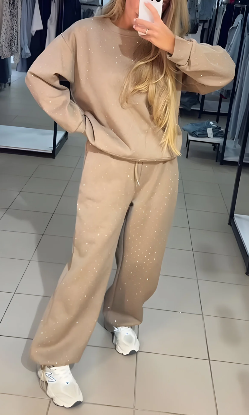 Estela | Conjunto cómodo y elegante con brillo