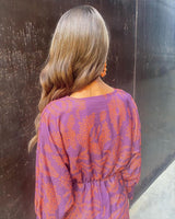 Celeste | Abito Midi Eleganza Fiorita