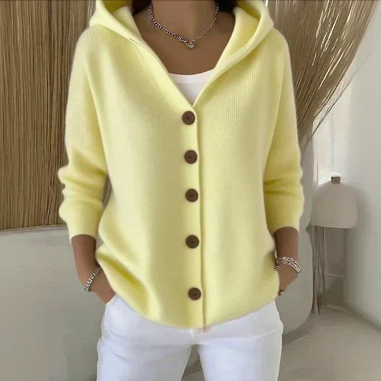 Rocío | Cardigan con Cappuccio