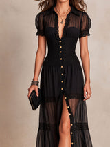 JULIETTE | LONG LACE DRESS
