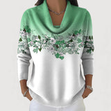 Alba | Maglione Dolcevita Floreale