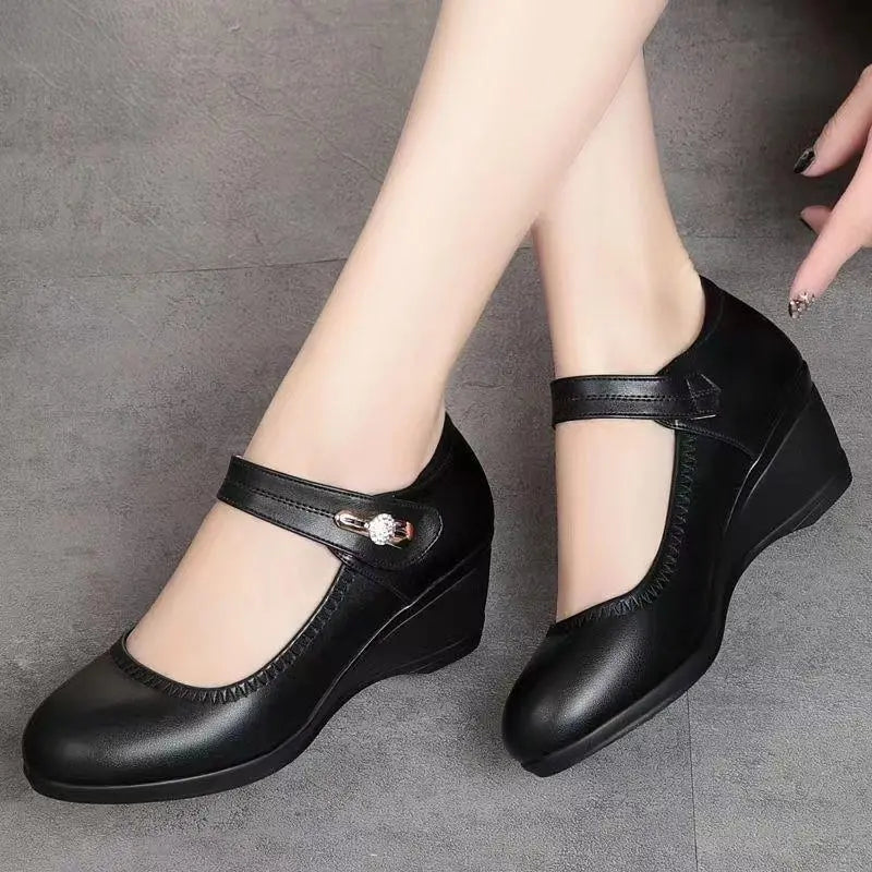 Claudia - Zapatos elegantes de tacón medio