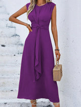 Eva | Vestido elegante sin mangas con cintura ajustable