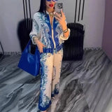 Alina - Conjunto elegante de dos piezas