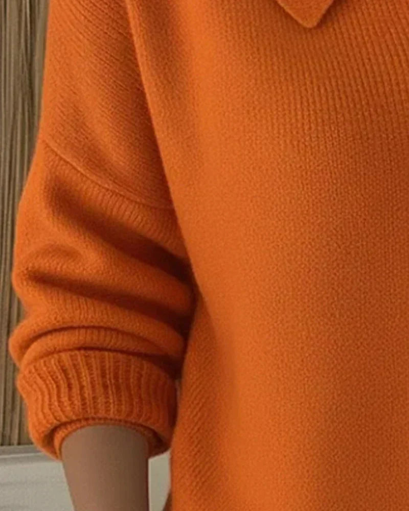 Vega | Cardigan con Colletto a Camicia