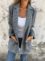 Teresa - Blazer elegante a cuadros