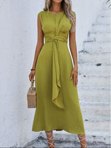 Eva | Vestido elegante sin mangas con cintura ajustable