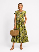 Florene | short sleeve summer dress