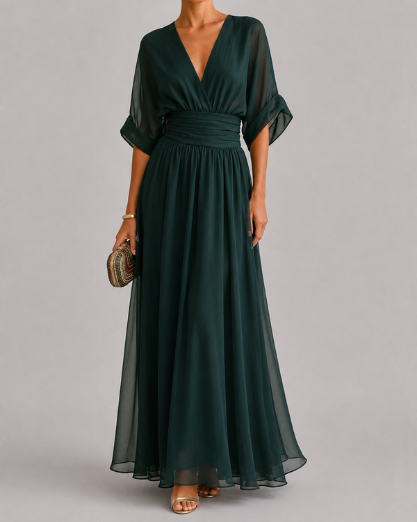 ELIZA™ – ELEGANT GREEN DRESS