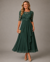 ROSE – THE LACE MIDI DRESS THAT FLATTERS YOUR SILHOUETTE