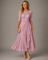 ROSE – THE LACE MIDI DRESS THAT FLATTERS YOUR SILHOUETTE