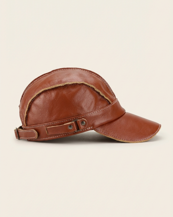 Gael | Leather Cap