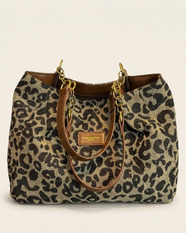 Valeria | Elegant Leopard-Print Bag