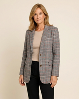 Teresa - Blazer elegante a cuadros