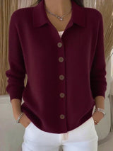 Josefina | Cardigan con Collo e Bottoni