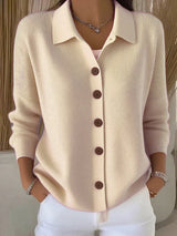 Josefina | Cardigan con Collo e Bottoni