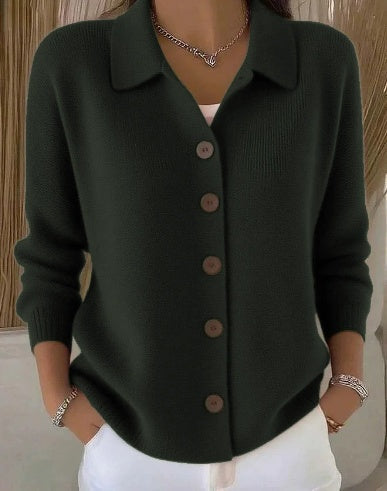 Josefina | Cardigan con Collo e Bottoni