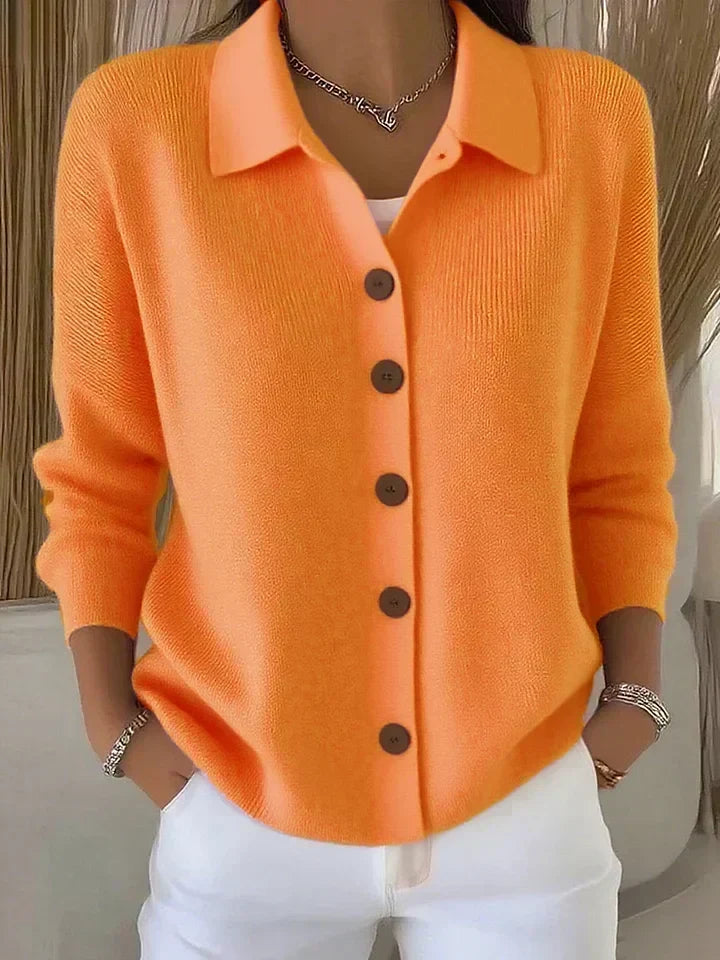 Josefina | Cardigan con Collo e Bottoni
