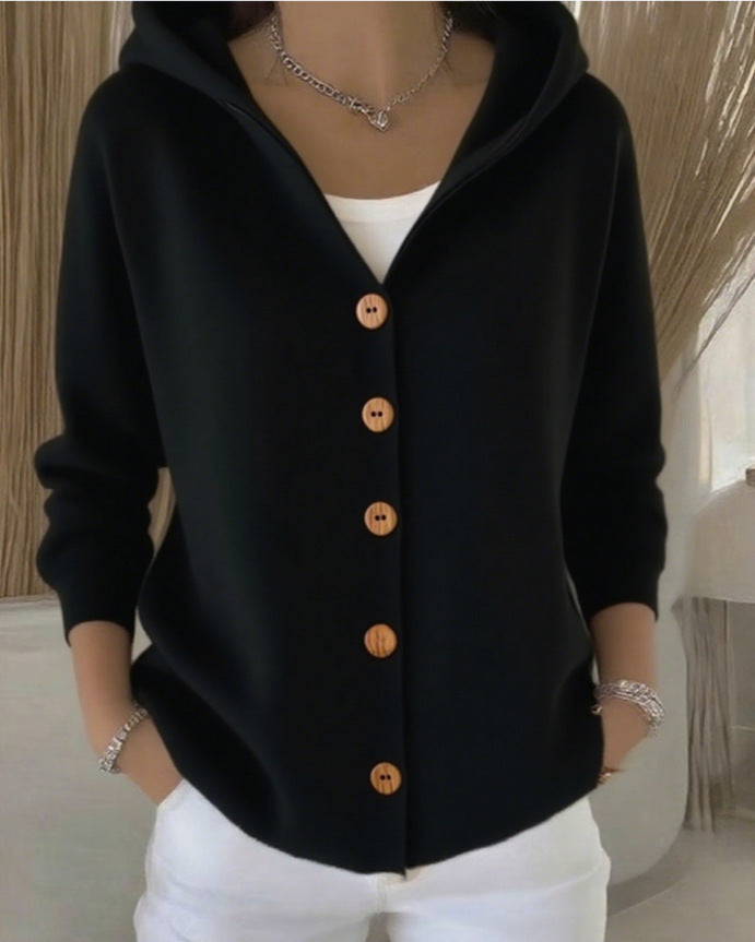 Rocío | Cardigan con Cappuccio