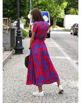 Julia | Elegante vestido con escote en V y corte que realza la figura