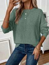Laura - Jersey básico de elegancia casual