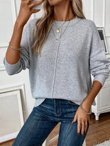 Laura - Jersey básico de elegancia casual