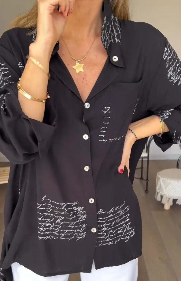 Diana - Camisa estampada elegante y versátil