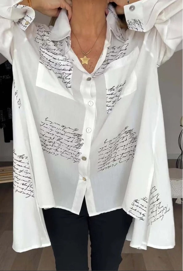 Diana - Camisa estampada elegante y versátil