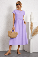 Gabriela - Vestido midi fluido de elegancia atemporal
